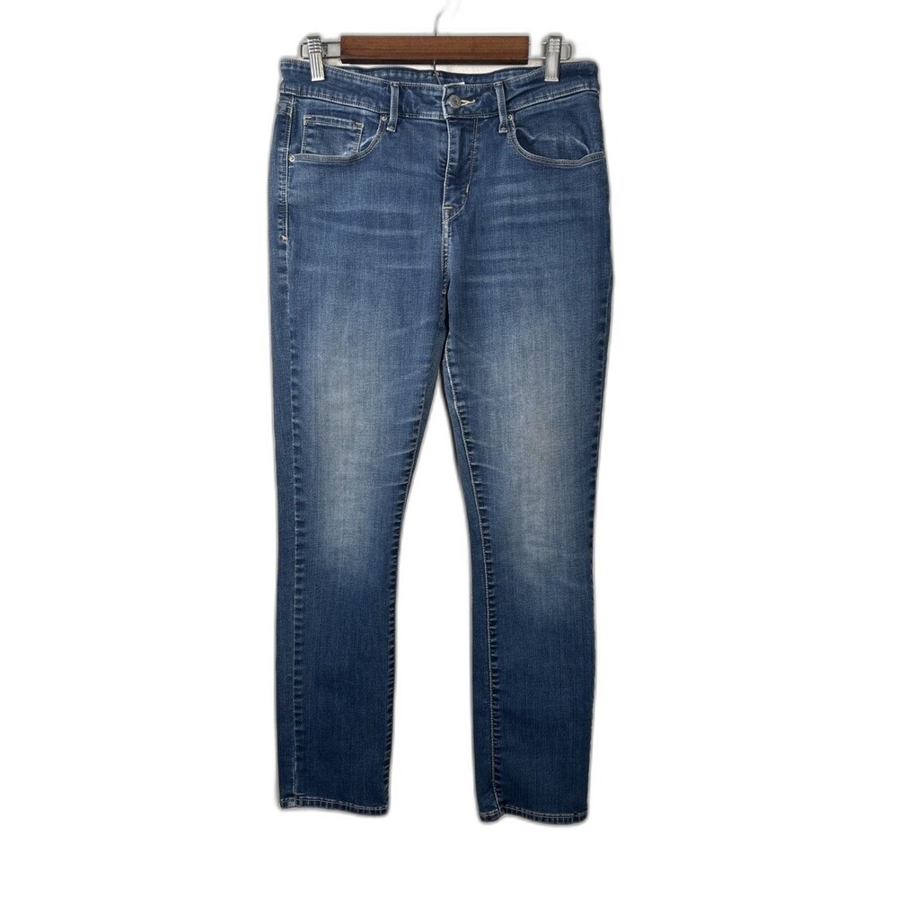 Levi's Mid Rise Skinny Jeans Medium Wash Denim 12M 31/30